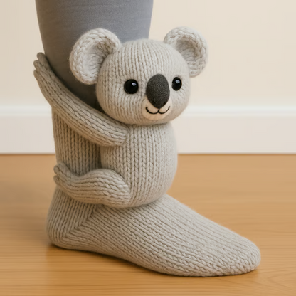 FLAUSCHIFEET™ | Kuschelige 3D-Tiersocken