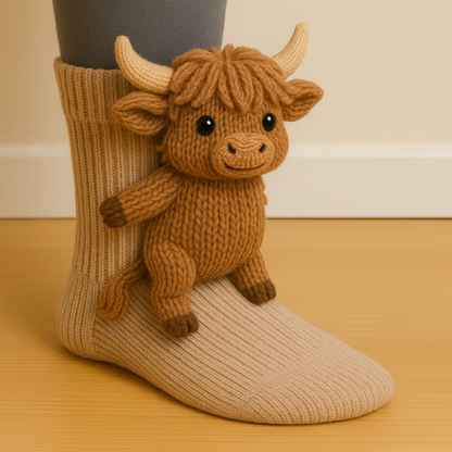 FLAUSCHIFEET™ | Kuschelige 3D-Tiersocken