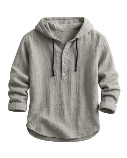 NIVA™ | STYLISH BUTTON-UP HOODIE