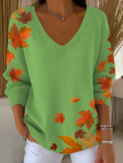 CAMILLE™ | PULLOVER MIT V-AUSSCHNITT