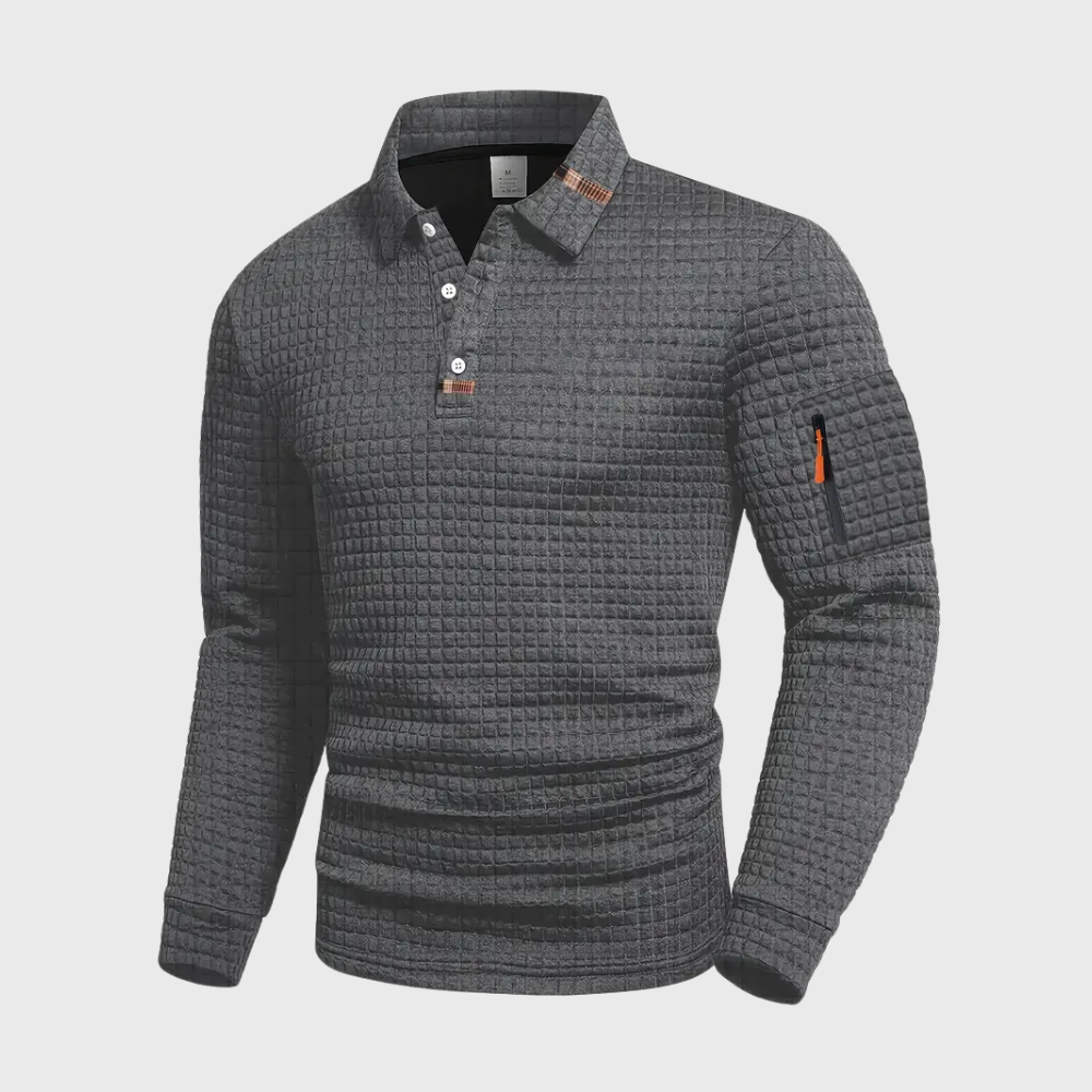 VALENTO™ | POLO-SHIRT MIT LANGARM