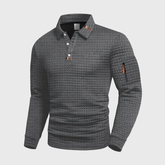 VALENTO™ | POLO-SHIRT MIT LANGARM