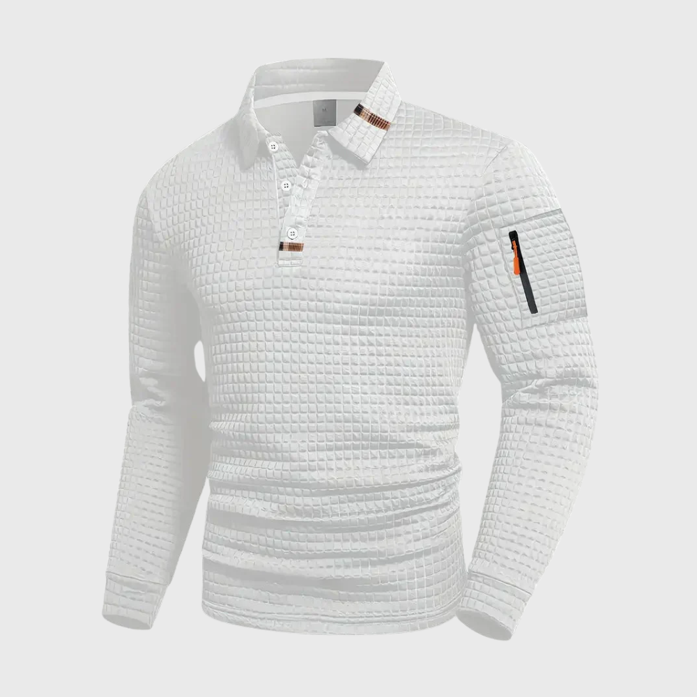 VALENTO™ | POLO-SHIRT MIT LANGARM