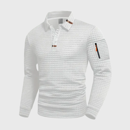 VALENTO™ | POLO-SHIRT MIT LANGARM