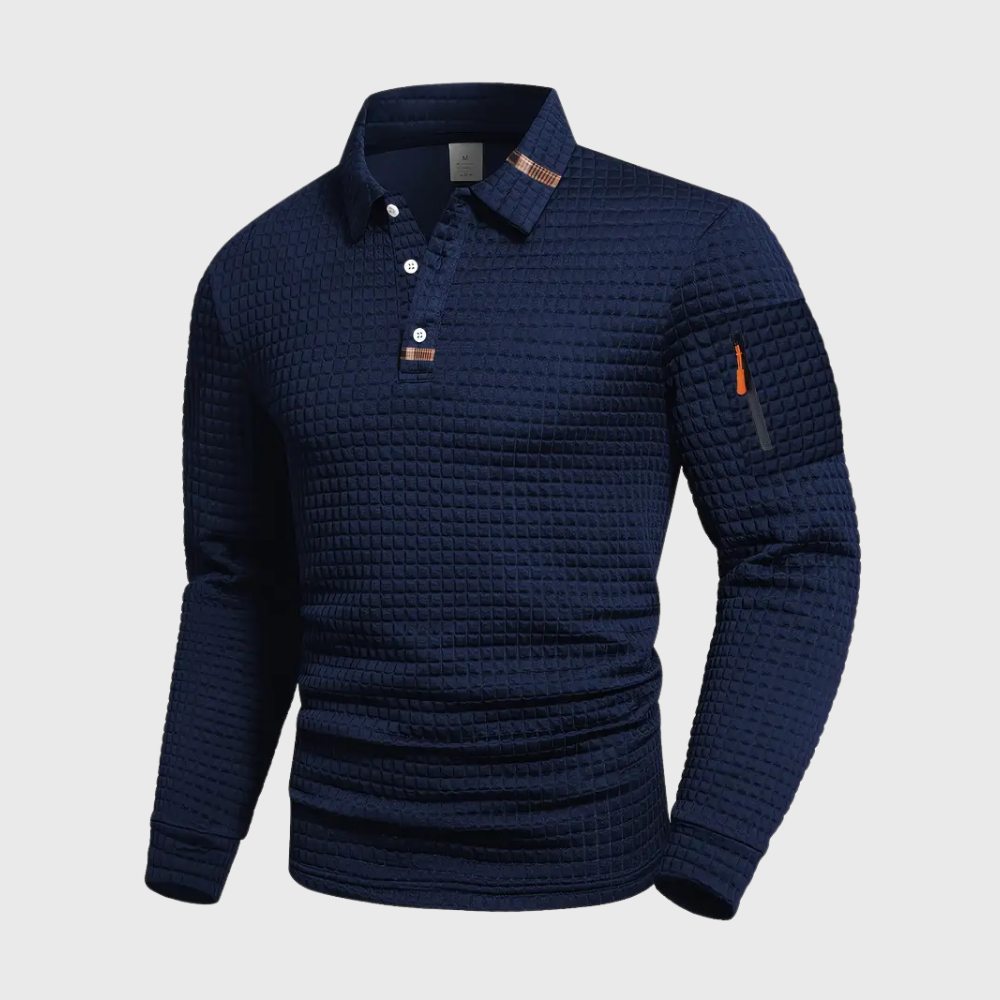 VALENTO™ | POLO-SHIRT MIT LANGARM