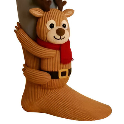FLAUSCHIFEET™ | Kuschelige 3D-Weihnachtssocken
